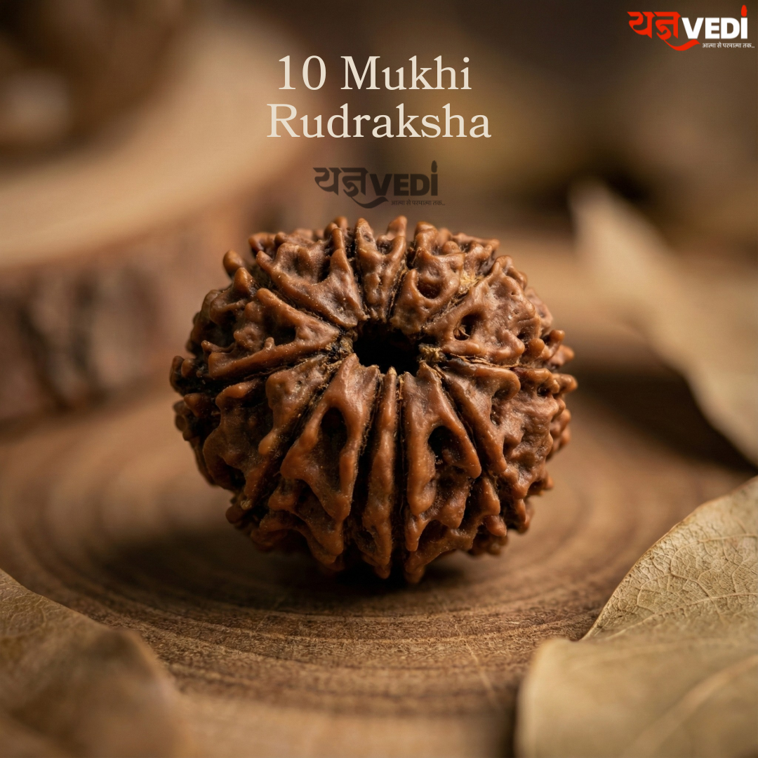 Original 10 Mukhi Nepali Rudraksha (Das Mukhi)