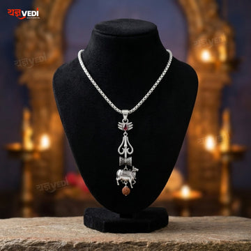 Varanasi Mahesh Babu Viral Shiv Nandi Loket - Get Free 5 Mukhi Rudraksha
