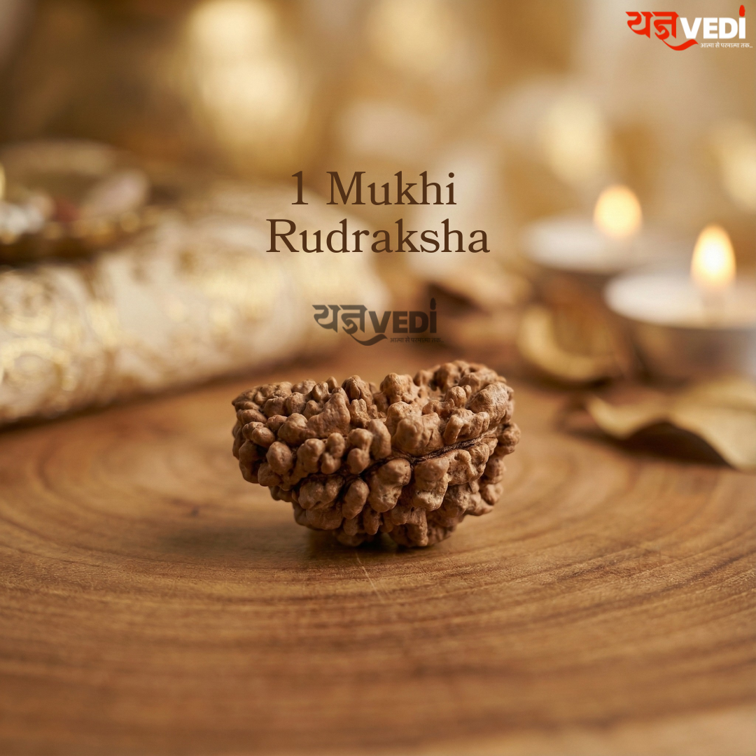 Original 1 Mukhi Indian Rudraksha (Ek Mukhi)