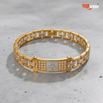 Gold & Silver Plated Essential Om Bracelet