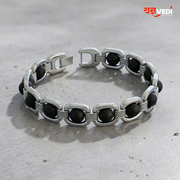 Silver Plated Essential Karungali Bracelet