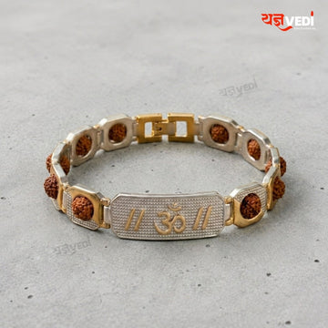 Gold & Silver Plated Essential Omkar Chain Bracelet