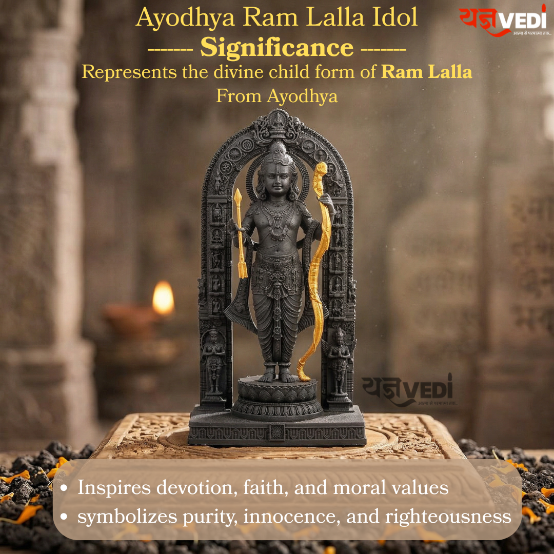 Free Ram Lalla Murti — Get FREE 5 Mukhi Rudraksha