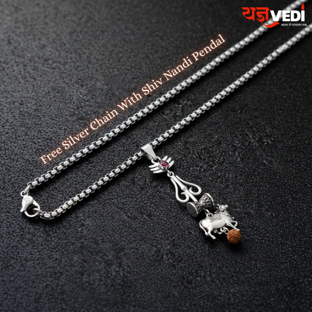 Varanasi Mahesh Babu Viral Shiv Nandi Loket - Get Free 5 Mukhi Rudraksha