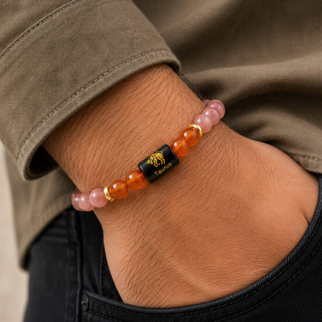 Taurus (वृषभ राशि) Zodiac Bracelet
