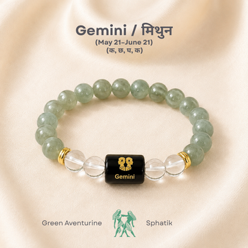 Gemini (मिथुन राशि) Zodiac Bracelet