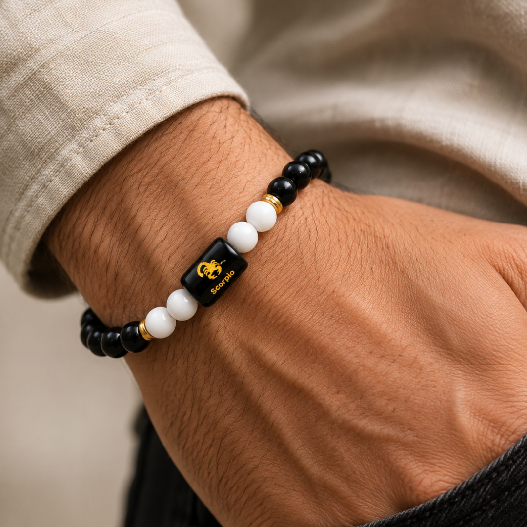 Scorpio (वृश्चिक राशि) Zodiac Bracelet