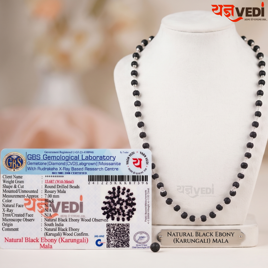 Karungali Mala for Strength & Positive Energy